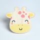 Handmade Pine Wood Giraffe Face Kids Furniture Knob